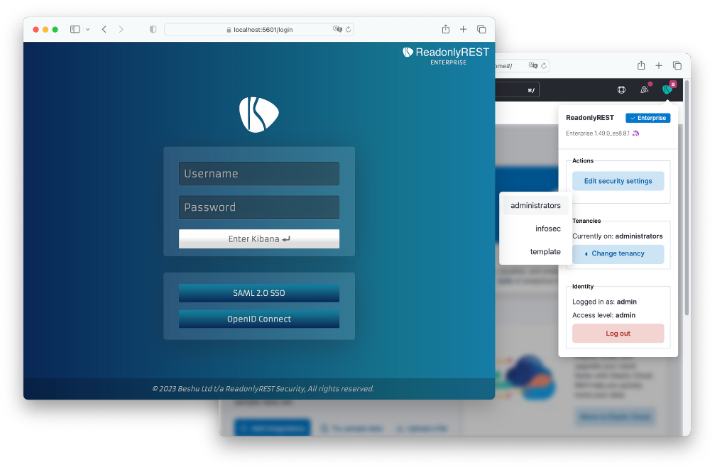ReadonlyREST Interface